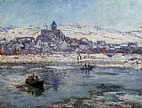 Vetheuil in Winter by Claude Monet